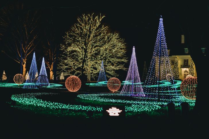 Vlaggenmast Kerstboom LED Verlichting